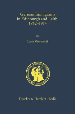 Cover German Immigrants in Edinburgh and Leith, 1862-1914