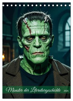 Monster der Literaturgeschichte (Tischkalender 2026 DIN A5 hoch), CALVENDO Monatskalender Monster der Literaturgeschichte (Tischkalender 2026 DIN A5 hoch), CALVENDO Monatskalender