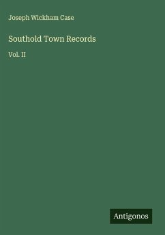 Cover Southold Town Records