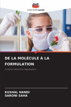 Cover DE LA MOLÉCULE À LA FORMULATION