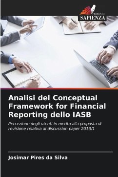 Cover Analisi del Conceptual Framework for Financial Reporting dello IASB