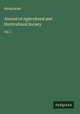 Journal of Agricultural and Horticultural Society Journal of Agricultural and Horticultural Society