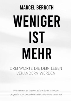 Cover Weniger ist mehr
