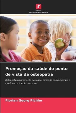 Cover Promoção da saúde do ponto de vista da osteopatia