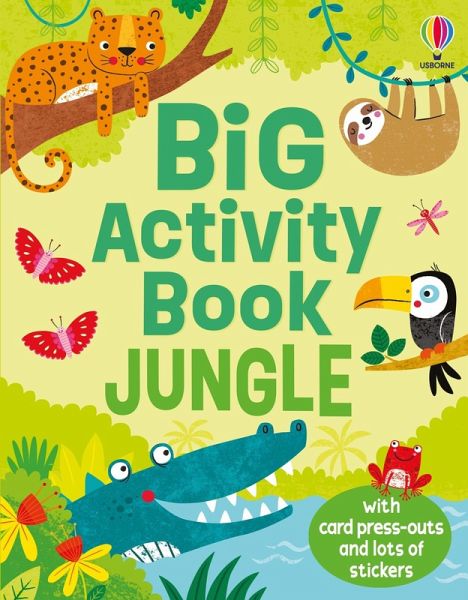 Big Activity Book Jungle Big Activity Book Jungle