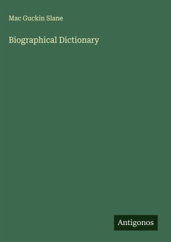 Cover Biographical Dictionary