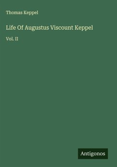 Cover Life Of Augustus Viscount Keppel