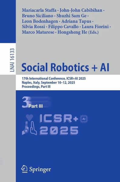 Social Robotics + AI Social Robotics + AI