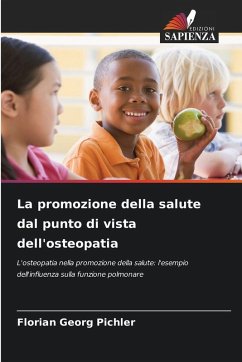 Cover La promozione della salute dal punto di vista dell'osteopatia