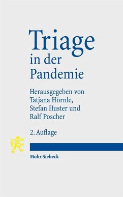 Triage in der Pandemie (eBook, PDF) Triage in der Pandemie (eBook, PDF)