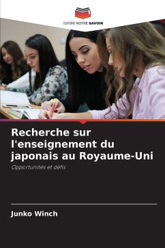 Cover Recherche sur l'enseignement du japonais au Royaume-Uni
