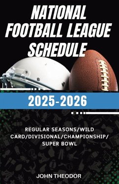 Cover Pro National Football League Schedule 2025 - 2026