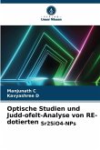 Optische Studien und Judd-ofelt-Analyse von RE-dotierten Sr2SiO4-NPs