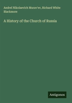 Cover A History of the Church of Russia