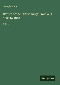 Cover Battles of the British Navy: From A.D. 1000 to 1840