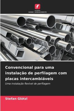 Cover Convencional para uma instalação de perfilagem com placas intercambiáveis
