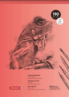 Cover BRUNNEN Zeichenkartonblock A4, 190g/m², 10 Blatt, kopfverleimt