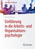 Einführung in die Arbeits- und Organisationspsychologie (eBook, PDF)