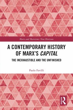 Cover A Contemporary History of Marx's Capital (eBook, PDF)