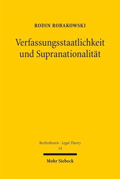 Cover Verfassungsstaatlichkeit und Supranationalität (eBook, PDF)