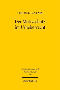 Cover Der Motivschutz im Urheberrecht (eBook, PDF)