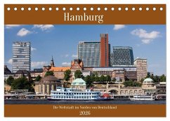 Hamburg, die Weltstadt im Norden von Deutschland (Tischkalender 2026 DIN A5 quer), CALVENDO Monatskalender Hamburg, die Weltstadt im Norden von Deutschland (Tischkalender 2026 DIN A5 quer), CALVENDO Monatskalender
