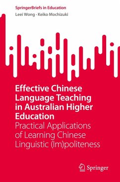 Cover Effective Chinese Language Teaching in Australian Higher Education