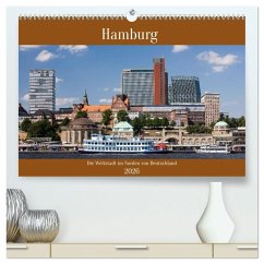 Cover Hamburg, die Weltstadt im Norden von Deutschland (hochwertiger Premium Wandkalender 2026 DIN A2 quer), Kunstdruck in Hochglanz