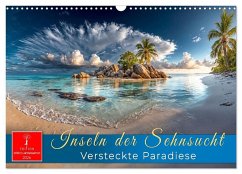 Inseln der Sehnsucht - Versteckte Paradiese (Wandkalender 2026 DIN A3 quer), CALVENDO Monatskalender Inseln der Sehnsucht - Versteckte Paradiese (Wandkalender 2026 DIN A3 quer), CALVENDO Monatskalender