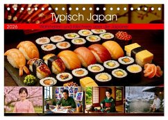 Typisch Japan. Wahrheiten und Klischees über die Japaner (Tischkalender 2026 DIN A5 quer), CALVENDO Monatskalender
