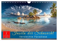Inseln der Sehnsucht - Versteckte Paradiese (Wandkalender 2026 DIN A4 quer), CALVENDO Monatskalender Inseln der Sehnsucht - Versteckte Paradiese (Wandkalender 2026 DIN A4 quer), CALVENDO Monatskalender
