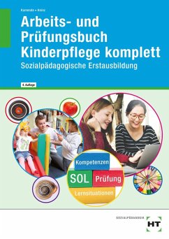 Cover Arbeits- und Prüfungsbuch Kinderpflege komplett