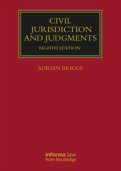 Civil Jurisdiction and Judgments (eBook, ePUB) - Briggs, Adrian