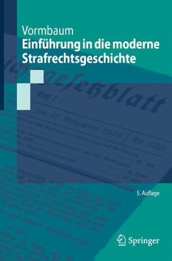 Einführung in die moderne Strafrechtsgeschichte (eBook, PDF) Cover Einführung in die moderne Strafrechtsgeschichte (eBook, PDF)
