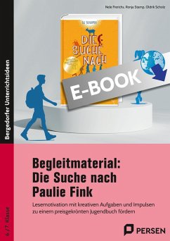 Cover Begleitmaterial: Die Suche nach Paulie Fink (eBook, PDF)