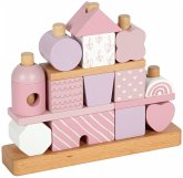 small foot 12713 - Stapelhaus rosa