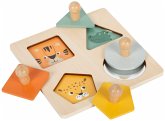 small foot 12769 - Montessori Setzpuzzle Formen und Motive