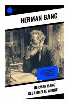 Cover Herman Bang - Gesammelte Werke