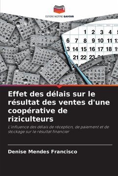 Effet des délais sur le résultat des ventes d'une coopérative de riziculteurs Cover Effet des délais sur le résultat des ventes d'une coopérative de riziculteurs