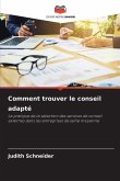 Comment trouver le conseil adapté
