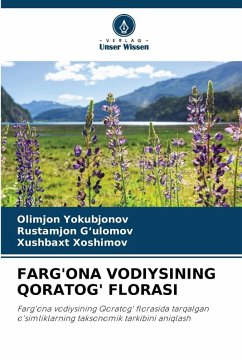 FARG'ONA VODIYSINING QORATOG' FLORASI Cover FARG'ONA VODIYSINING QORATOG' FLORASI