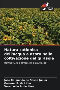 Natura cationica dell'acqua e azoto nella coltivazione del girasole Cover Natura cationica dell'acqua e azoto nella coltivazione del girasole