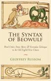 The Syntax of Beowulf The Syntax of Beowulf