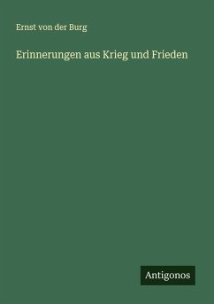 Cover Erinnerungen aus Krieg und Frieden