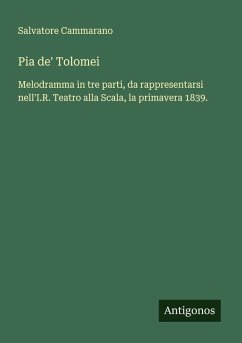 Cover Pia de' Tolomei