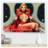 Retro Space Girls - Spicy Galactic Fantasies (hochwertiger Premium Wandkalender 2026 DIN A2 quer), Kunstdruck in Hochglanz Retro Space Girls - Spicy Galactic Fantasies (hochwertiger Premium Wandkalender 2026 DIN A2 quer), Kunstdruck in Hochglanz
