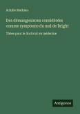 Des démangeaisons considérées comme symptome du mal de Bright