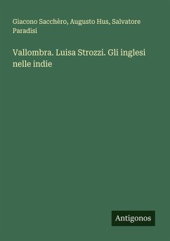 Cover Vallombra. Luisa Strozzi. Gli inglesi nelle indie