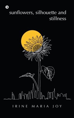 Cover sunflowers, silhouette and stillness