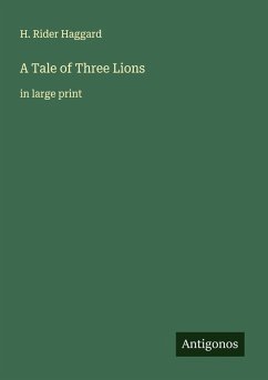 Cover A Tale of Three Lions